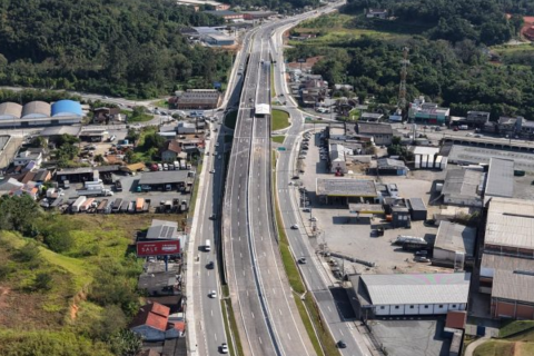 Vale do Itajaí pode ganhar seis pontos de pedágio na BR-470 em concessão de R$ 6,45 bilhões