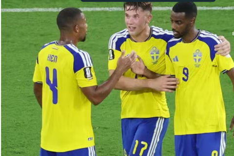 Suécia ativa seus principais trunfos em goleada sobre a Tunísia