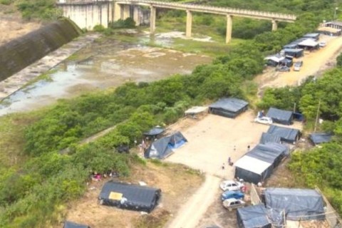 Justiça Federal determina desocupação da comunidade indígena na maior barragem de SC e a retomada das obras de recuperação