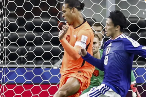 Raça na Copa do Mundo: Japão empata com a Holanda com gol no fim