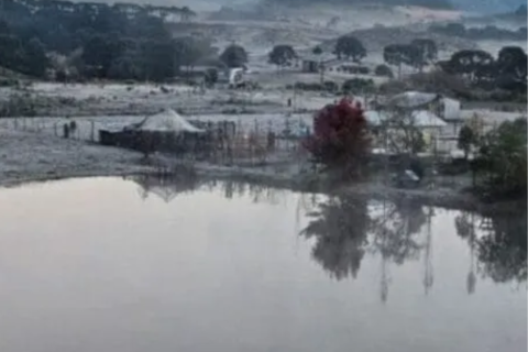 Massa de ar frio segue trazendo sensação congelante para SC antes de chegada de novo fenômeno