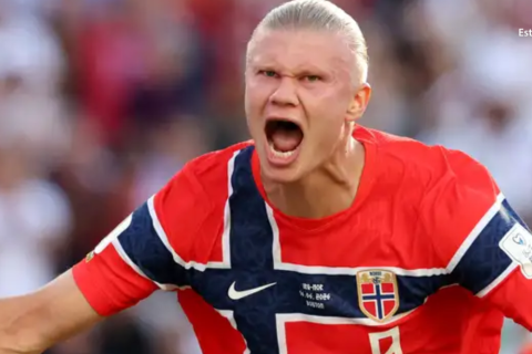 Haaland brilha e Noruega goleia Iraque em seu retorno à Copa do Mundo