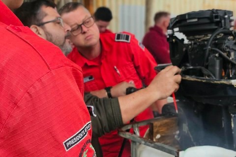 Bombeiros de Presidente Getúlio e Ibirama recebem capacitação para época de cheias