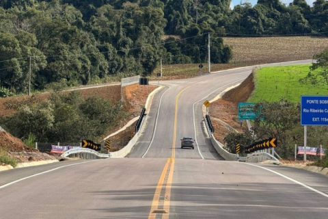 Obra de R$ 100 milhões transforma estrada de chão em asfalto aguardado há 30 anos em SC