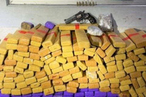 Policia Militar de Santa Catarina apreende mais de uma tonelada de maconha