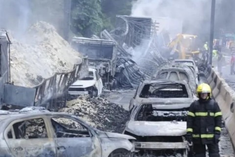 Santa Catarina é o segundo estado com mais acidentes em rodovias federais no Brasil