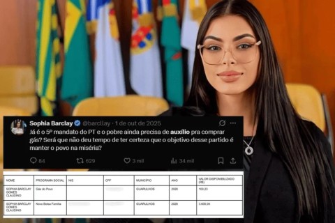 Candidata do PL que criticou Bolsa Família recebe o auxílio desde 2018