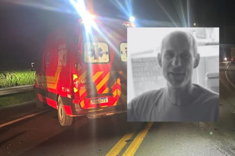 Identificado motociclista que morreu em colisão com caminhão em Rio do Sul