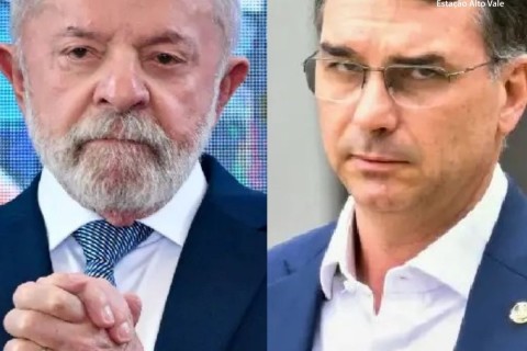 Flávio Bolsonaro tem 47,6% e Lula 46,6%, diz nova pesquisa AtlasIntel