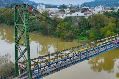 Ponte em SC será interditada por 120 dias para reforma milionária inspirada na Hercílio Luz