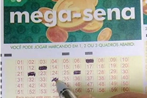 Aposta vence sozinha e fatura R$ 32 milhões na mega sena
