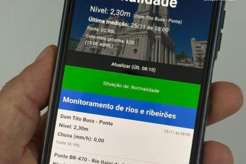 Rio do Sul amplia sistema de alertas e aposta em tecnologia para fortalecer prevenção às cheias