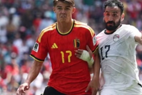 Bélgica e Egito ficam em 1 a 1 na abertura do grupo G da Copa do Mundo