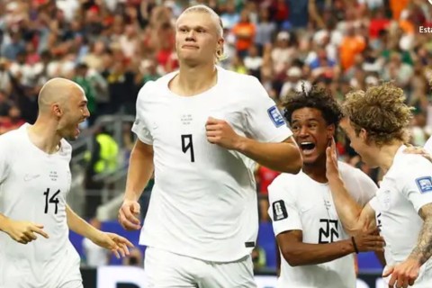 Haaland decide, Noruega vence Costa do Marfim e vai pegar o Brasil