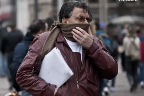 Inmet prevê chuvas e queda de temperatura para esta segunda-feira