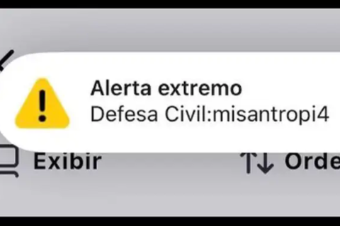 Sistema da Defesa Civil é suspenso após invasão e disparo falso