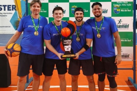 Comunidade em quadra: COPASUL 3x3 celebra talentos locais e consagra campeões em Rio do Sul