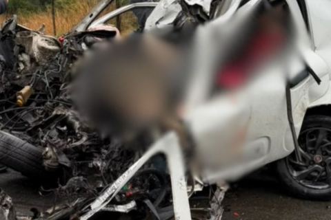 Grave acidente deixa três mortos na SC-418 em Joinville