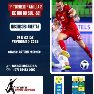 1º Torneio Familiar de Rio Do Sul.